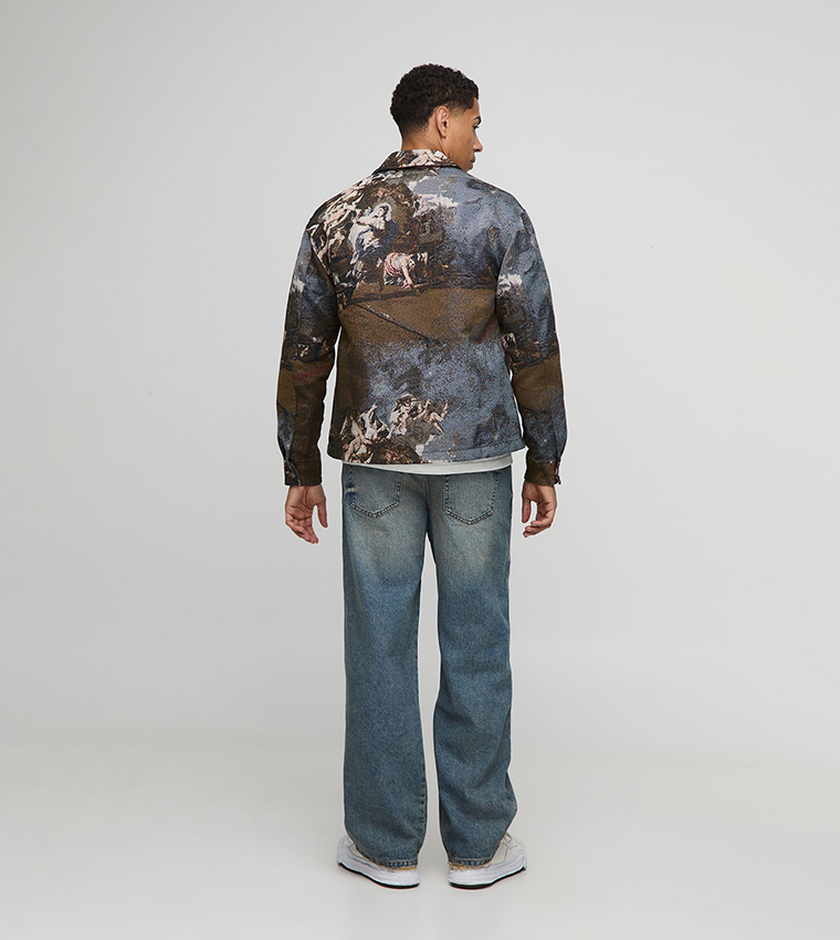 Renaissance Angelic Tapestry Long Sleeves Shirt
