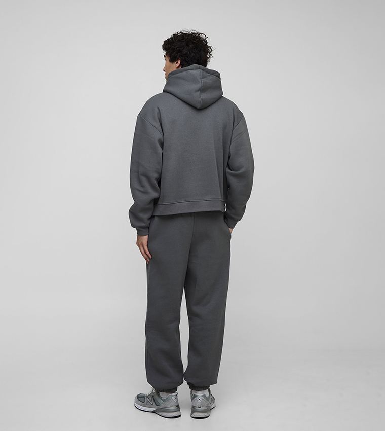 Solid Baggy Fit Joggers