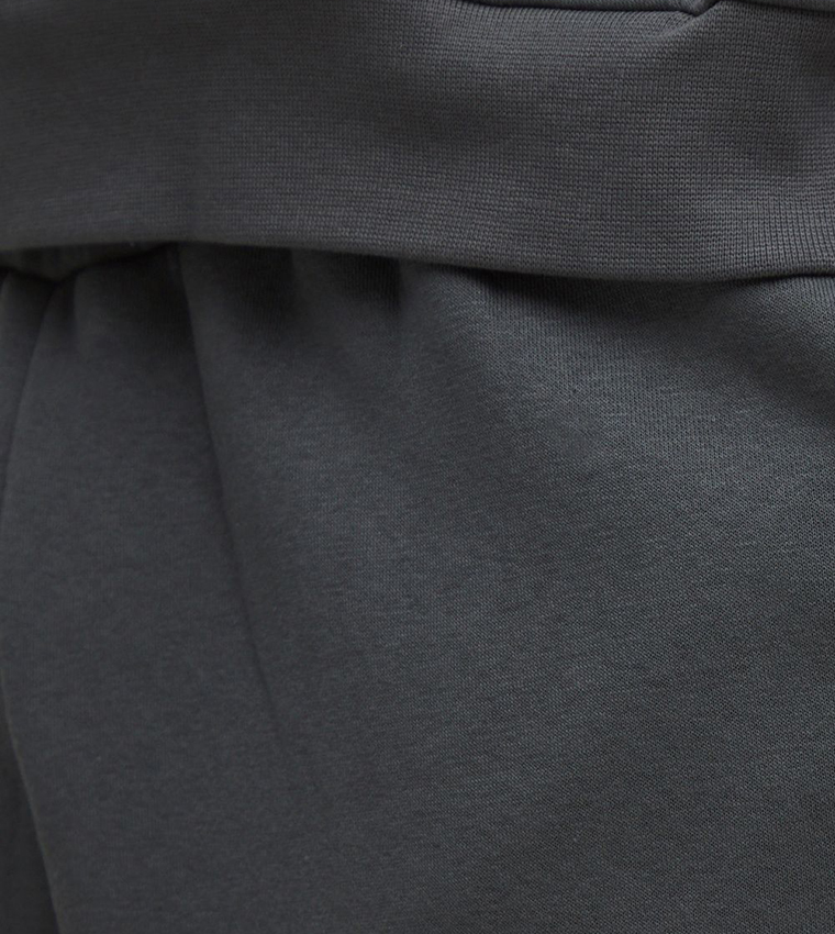Solid Baggy Fit Joggers