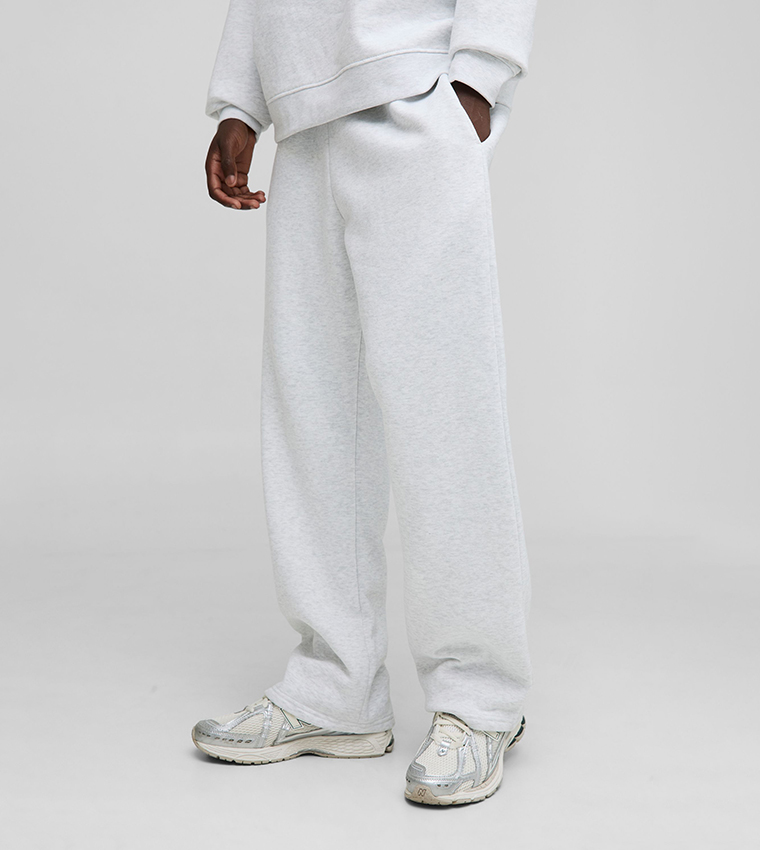 Solid Straight Fit Sweatpants