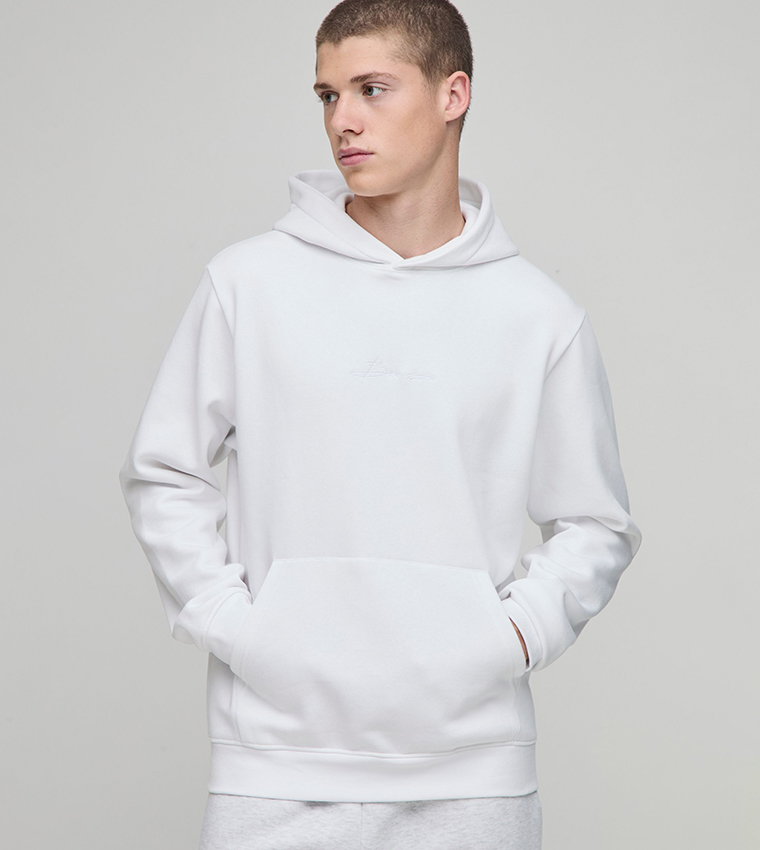 Bm Signature Regular Fit Over The Head Hoodie