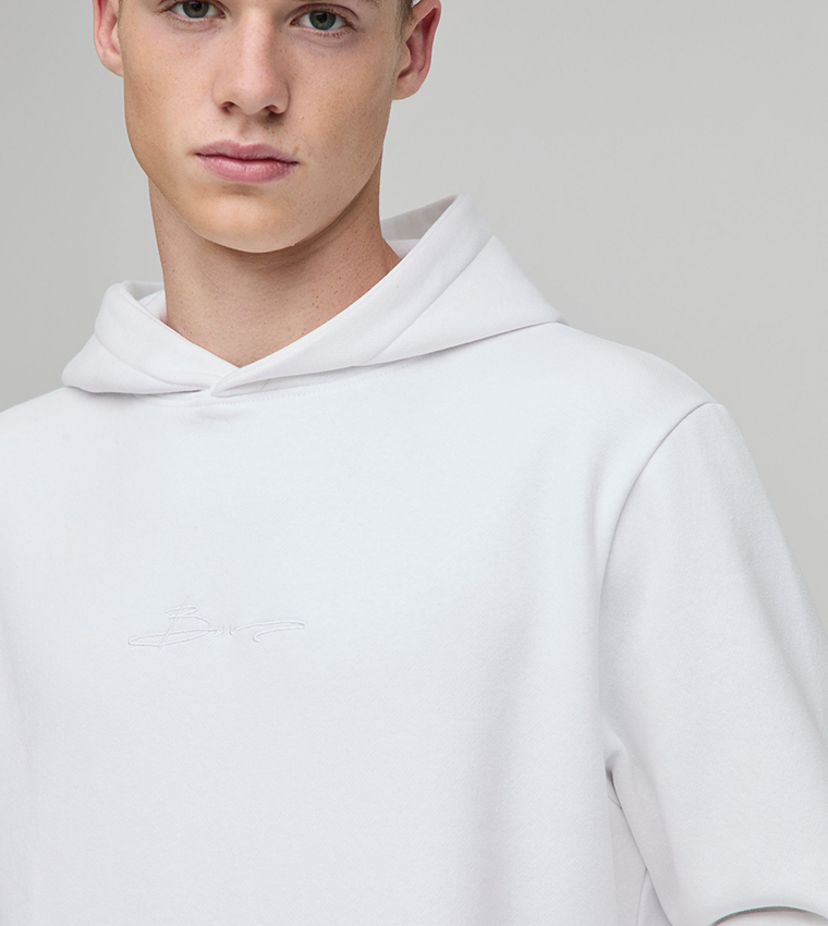 Bm Signature Regular Fit Over The Head Hoodie