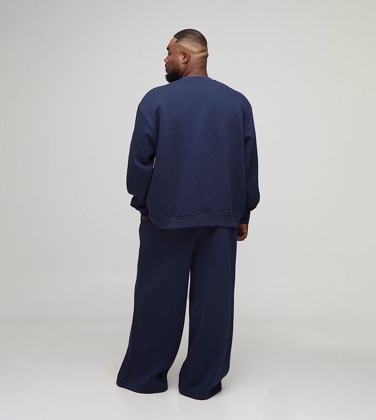 Solid Extreme Wide Leg Sweatpants