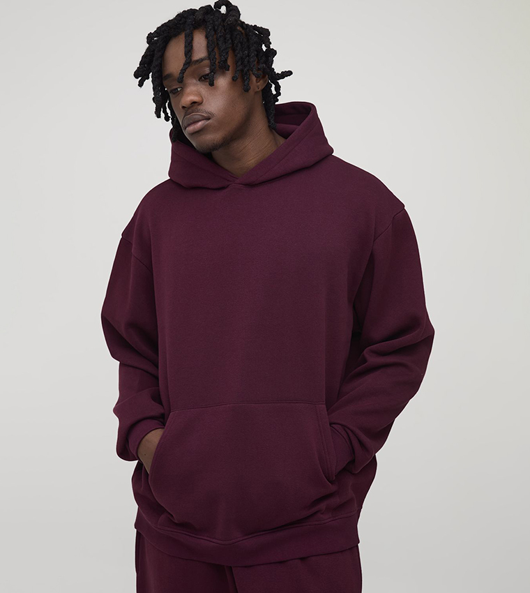 Tall Solid Oversized Hoodie