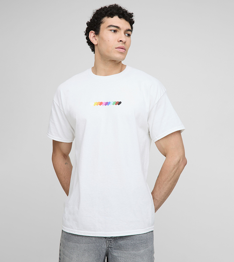 Pride Embroidered Be You Oversized T-Shirt