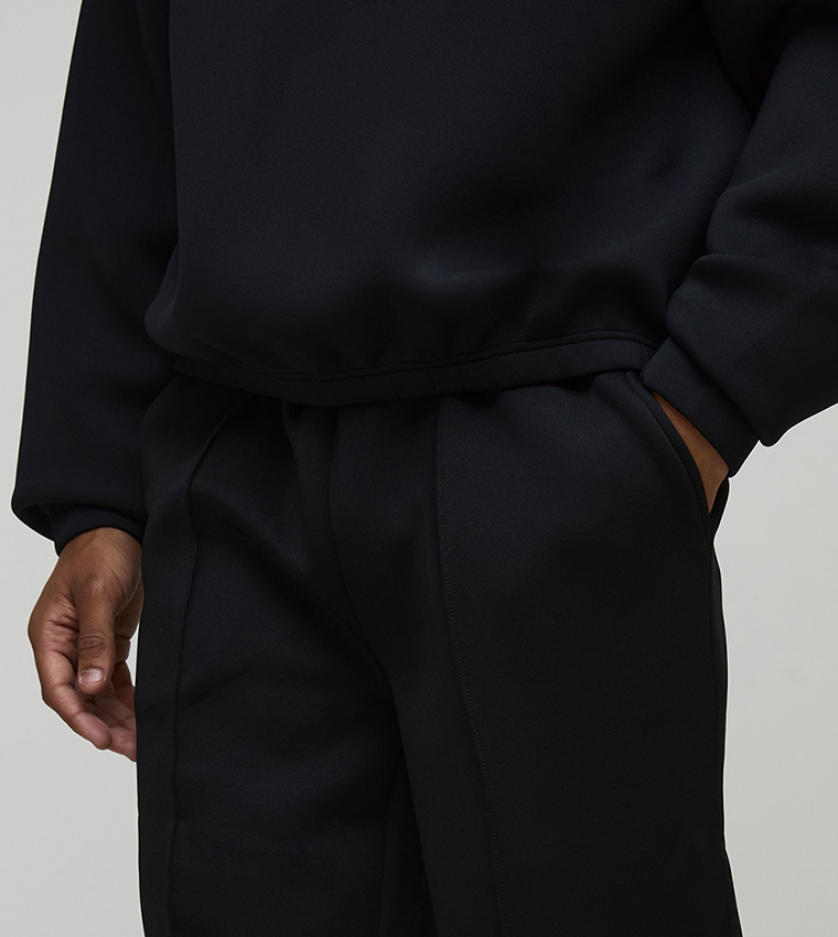 Bonded Scuba Pintuck Sweatpants
