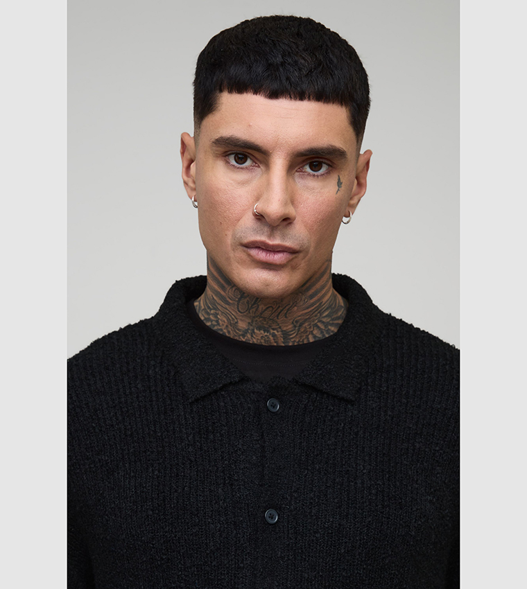 قميص منسوج للمقاسات الكبيرة والطويلة 