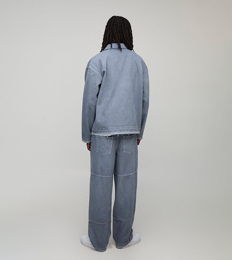 Let Down Hem Relaxed Fit Jeans