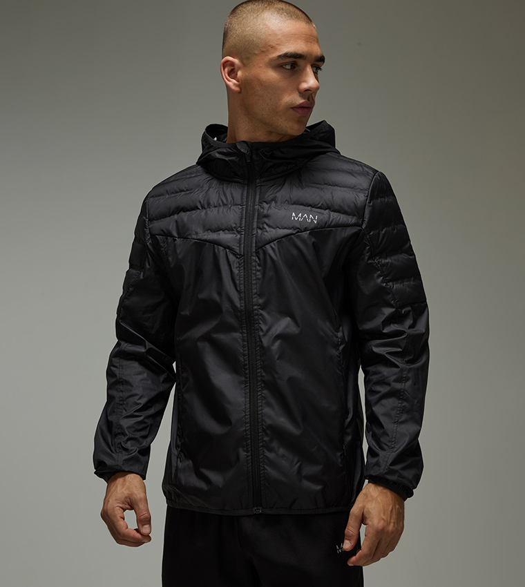 جاكيت رياضة مبطن خفيف 