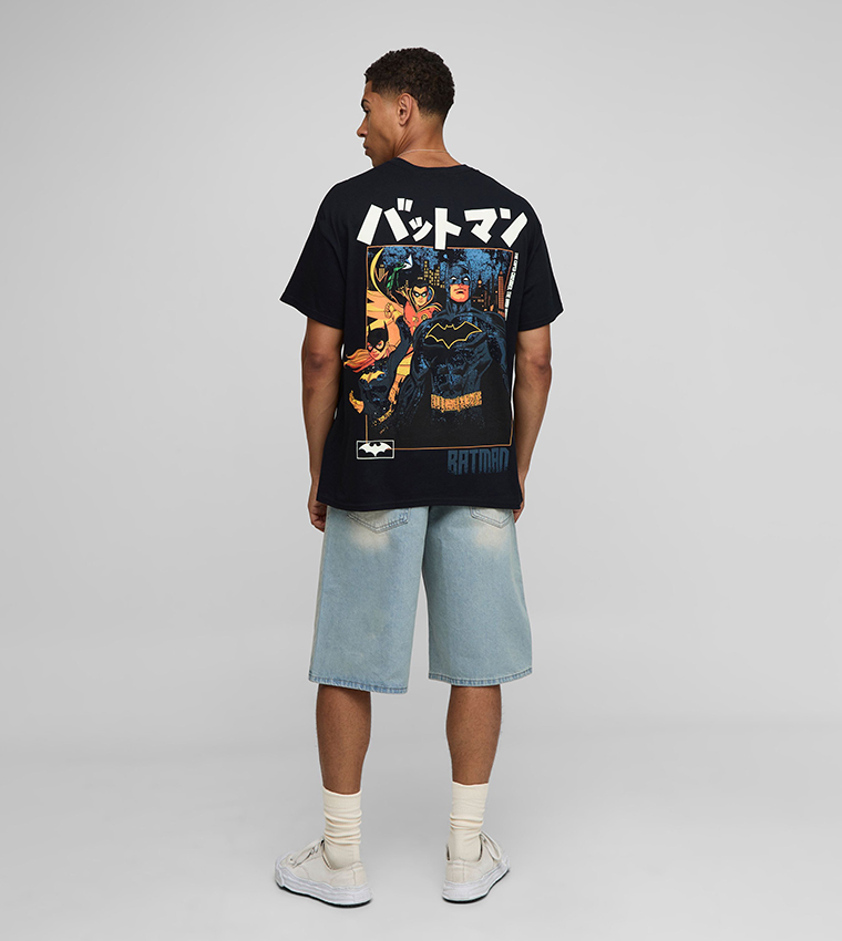 Batman License Printed Oversized T-Shirt