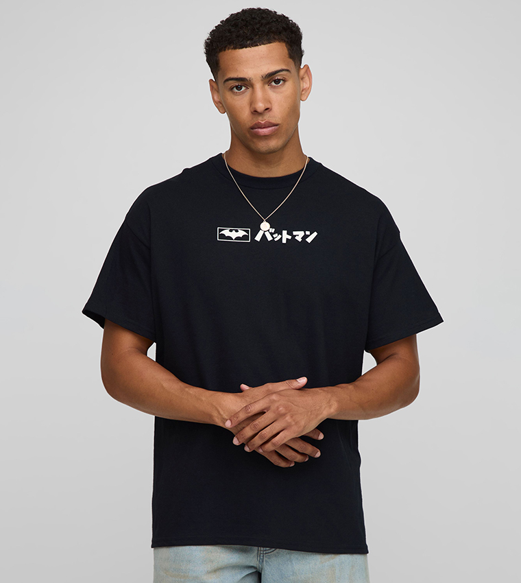 Batman License Printed Oversized T-Shirt