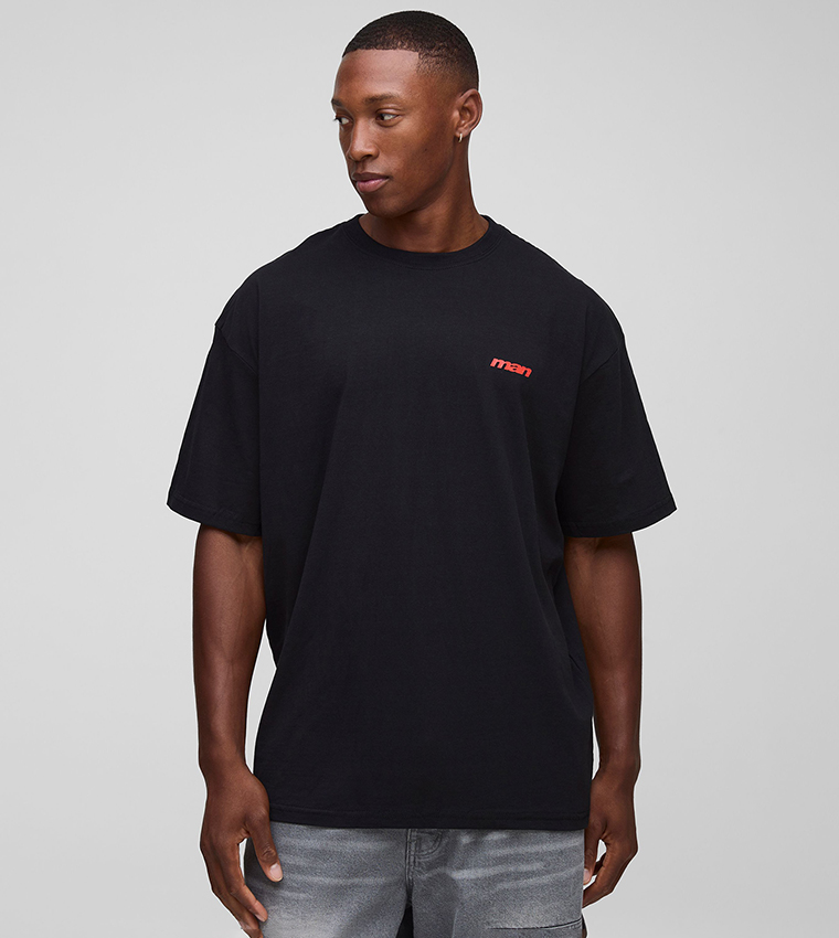 Oversized Tokyo Dragon Printed T-Shirt