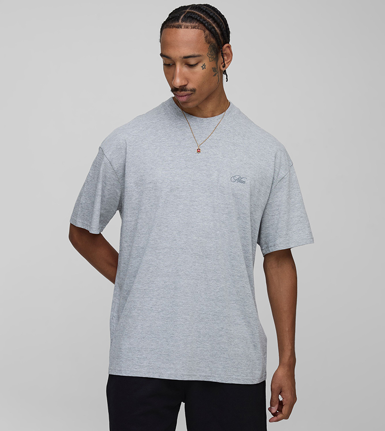 Oversized Hamptons Tennis Club Puff Printed T-Shirt