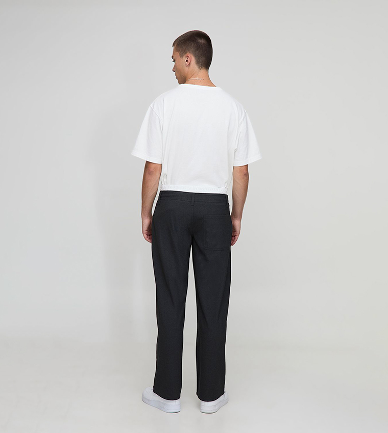 Baggy Fit Trouser with Boxer Double Waistband