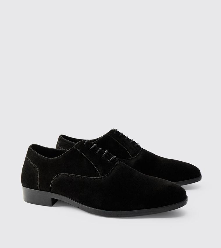 Velvet Oxford Formal Shoes