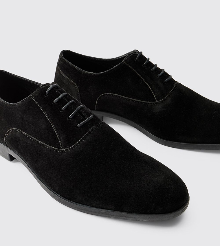 Velvet Oxford Formal Shoes