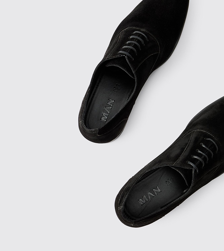 Velvet Oxford Formal Shoes