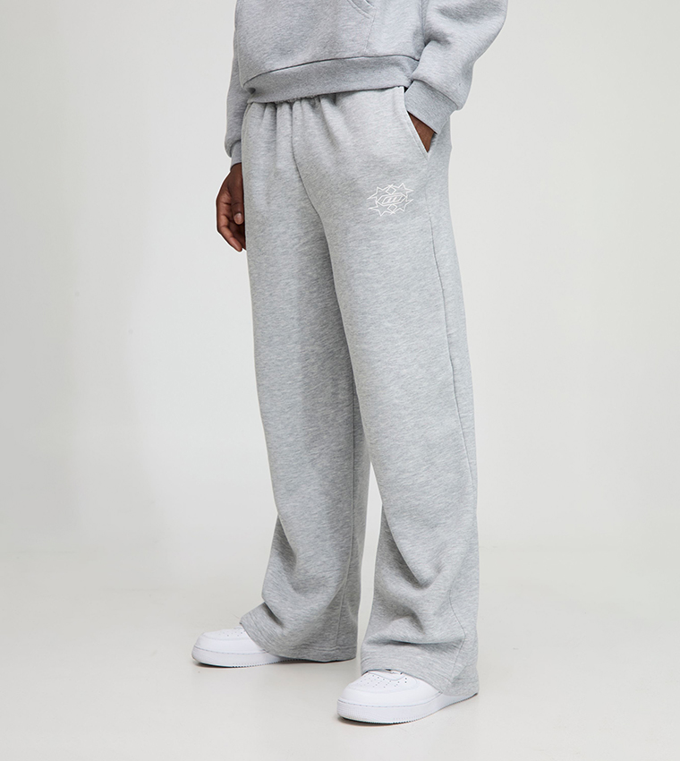 M Star Wide Leg Sweatpants