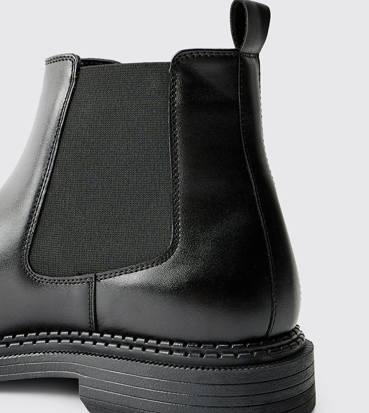 بوت تشيلسي جلد صناعي 