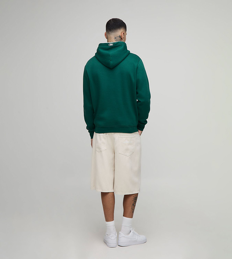 Tall B Embroidered Piped Hoodie