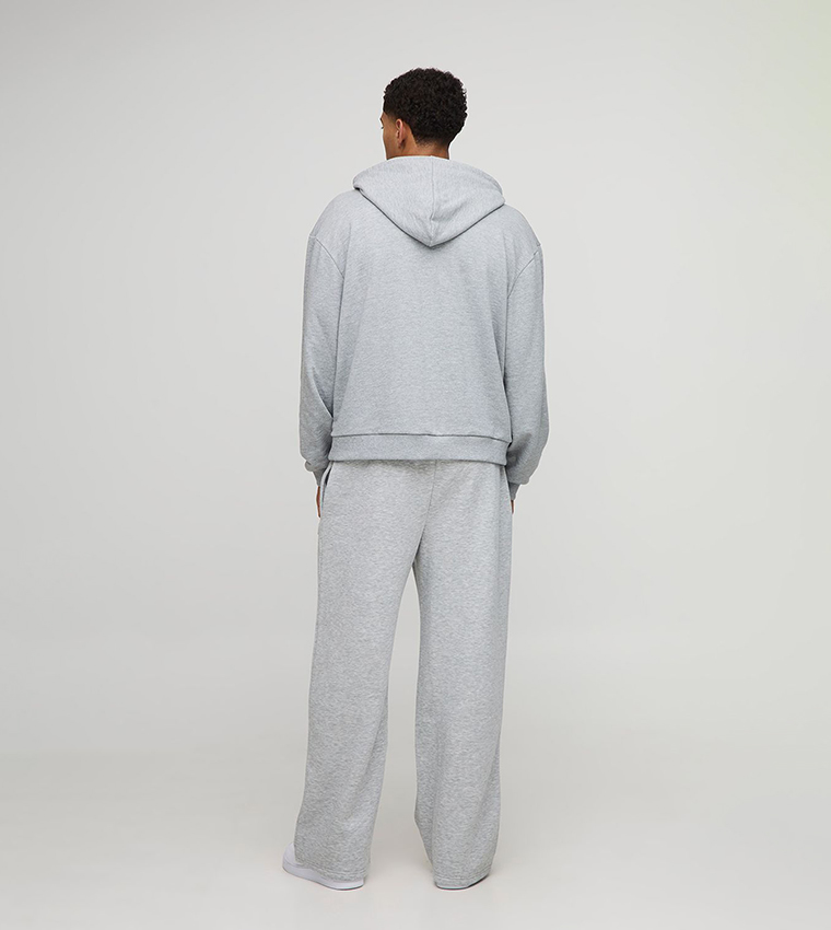 Embossed Worldwide Wide Leg Sweatpants