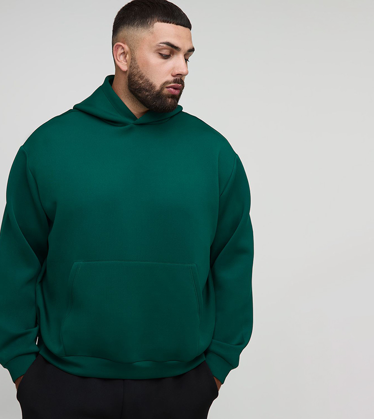 Bonded Scuba Oversized Hoodie