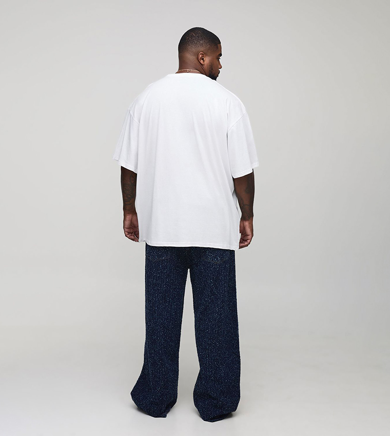 Daytona Moto Print Oversized T-Shirt