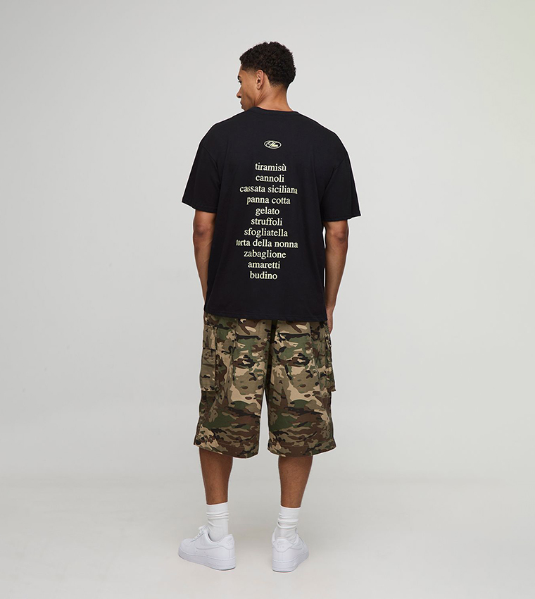 Dessert Printed Oversized T-Shirt