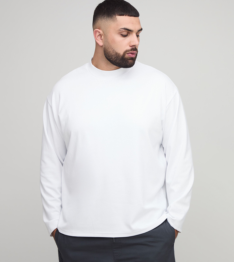 Super Heavy Premium Long Sleeves Oversized T-Shirt