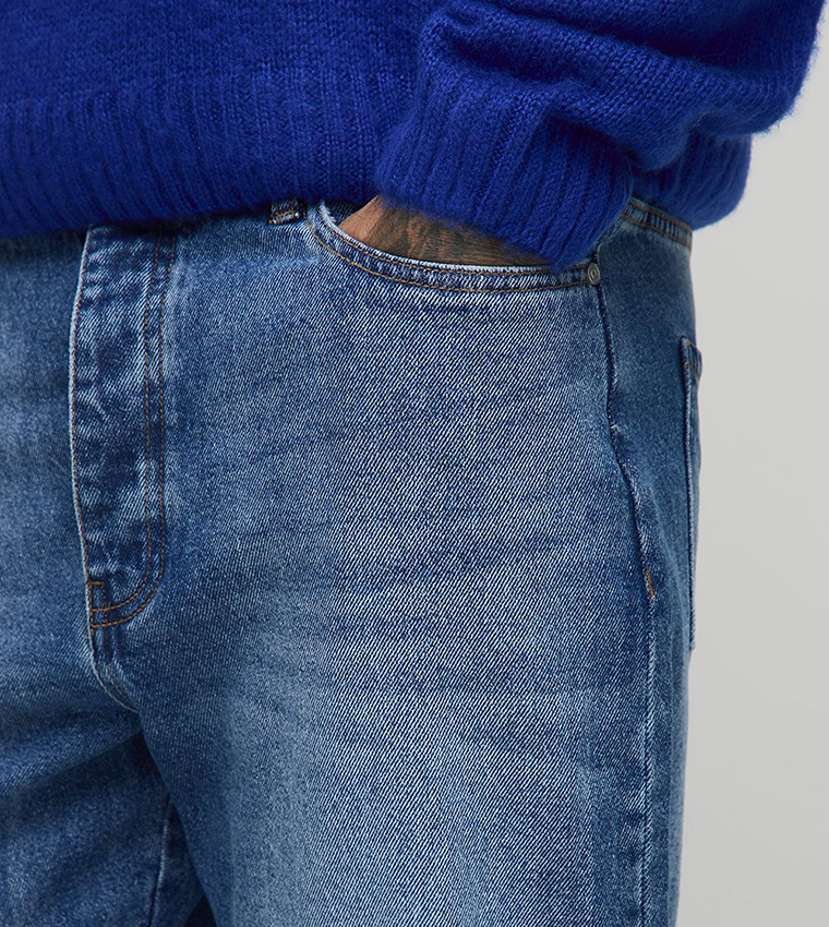 Tall Gusset Let Down Hem Flared Jeans