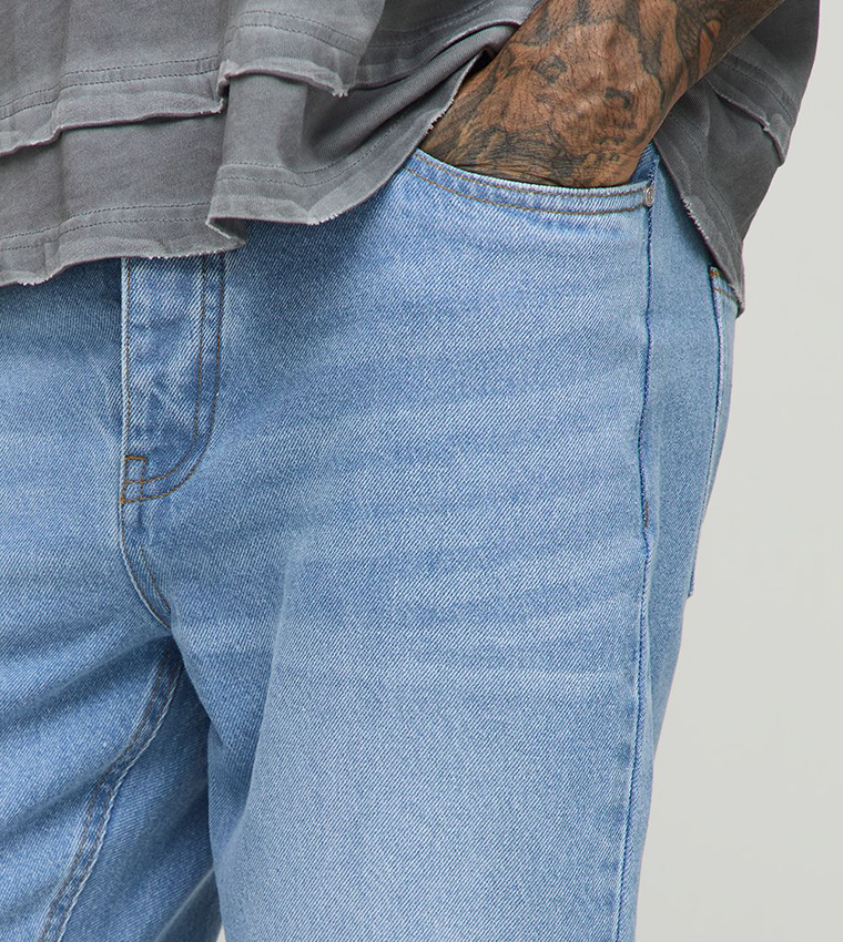 Tall Washed Extreme Flared Jeans