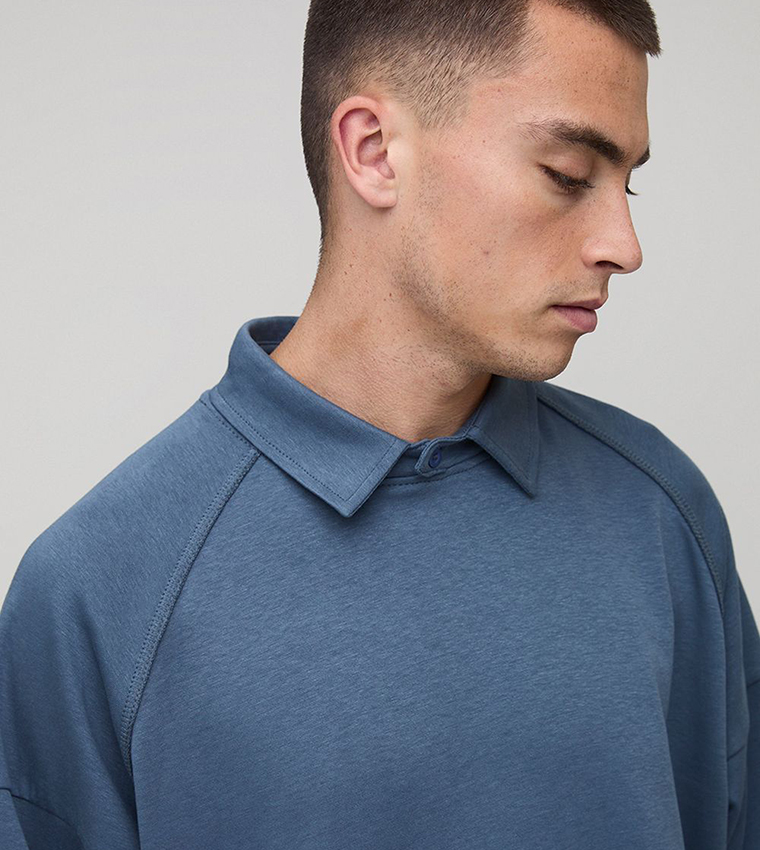 تيشيرت بولو أوفرسايز 