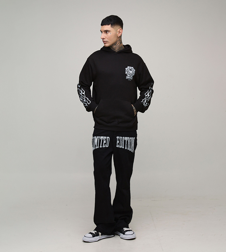 جينز فلير للمقاسات الطويلة 