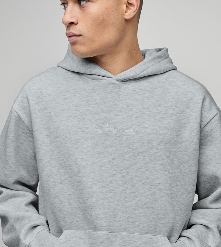 Bm Signature Oversized Hoodie