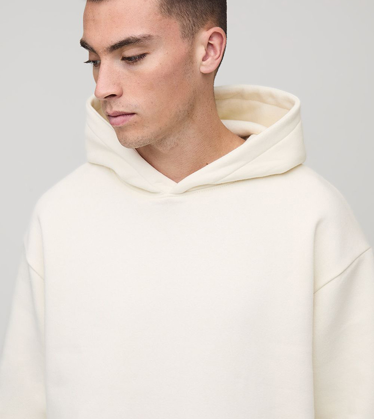 Solid Long Sleeves Oversized Hoodie
