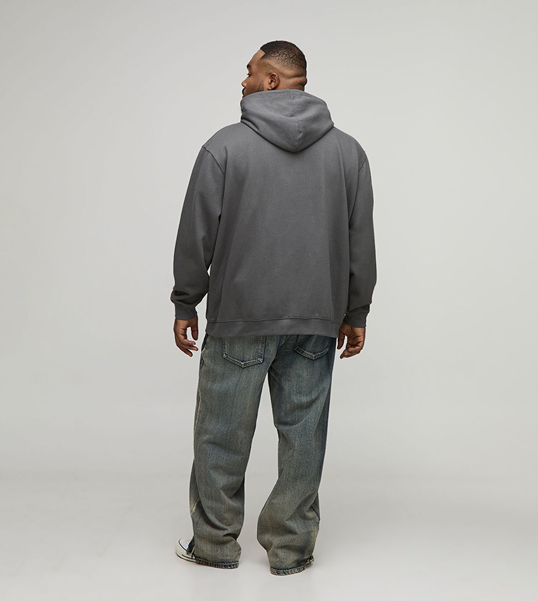 هودي اوفرسايز بطبعة نيرفانا مرخصة