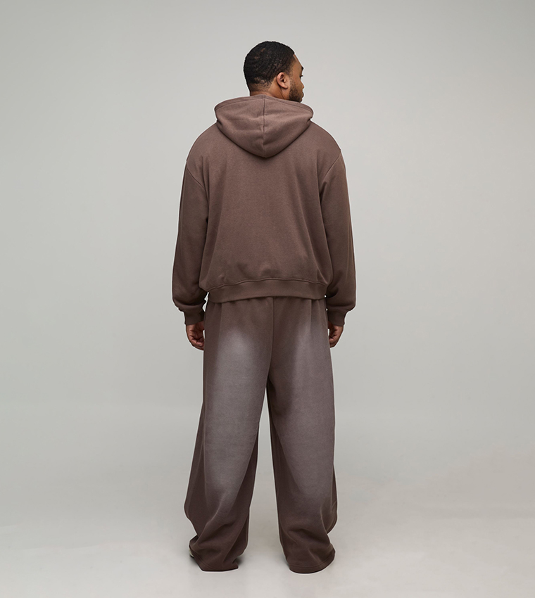 Spray Wash Extreme Wide Leg Sweatpants