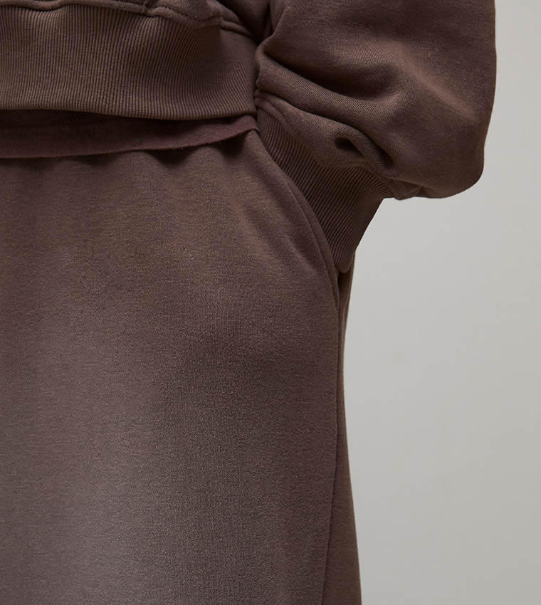 Spray Wash Extreme Wide Leg Sweatpants