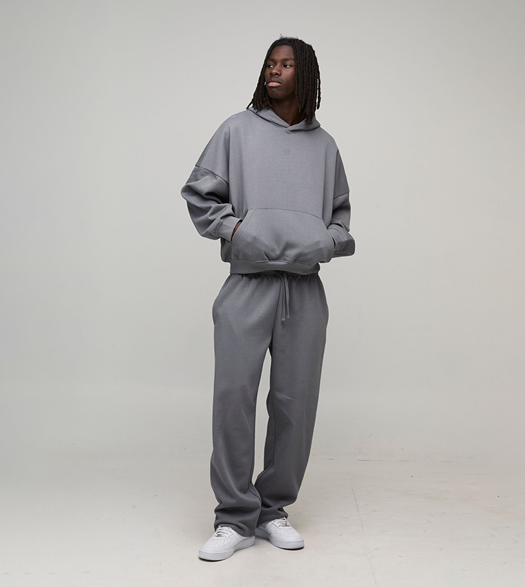 بنطلون رياضة واسع برباط 