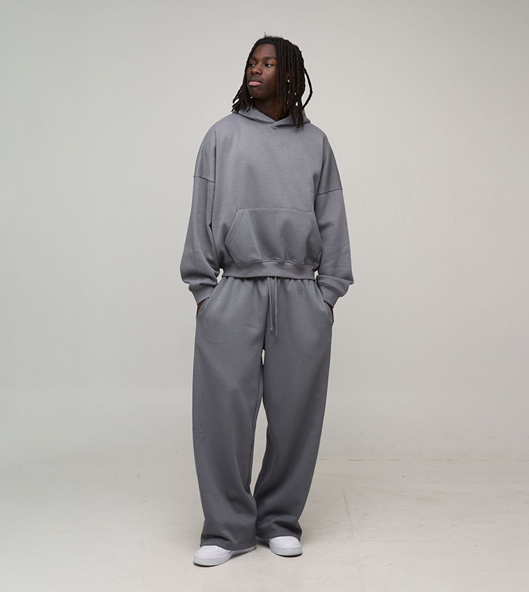 بنطلون رياضة واسع برباط 