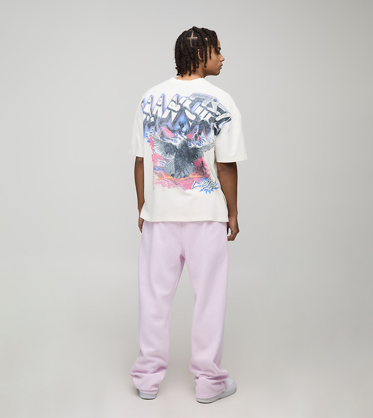 Washed Straight Fit Sweatpants