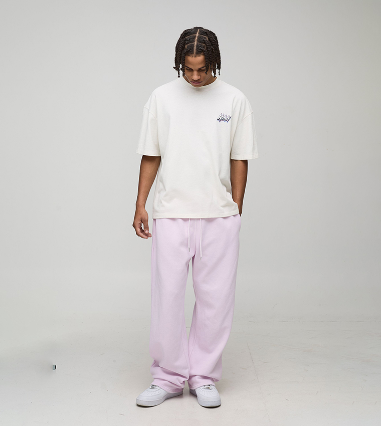 Washed Straight Fit Sweatpants