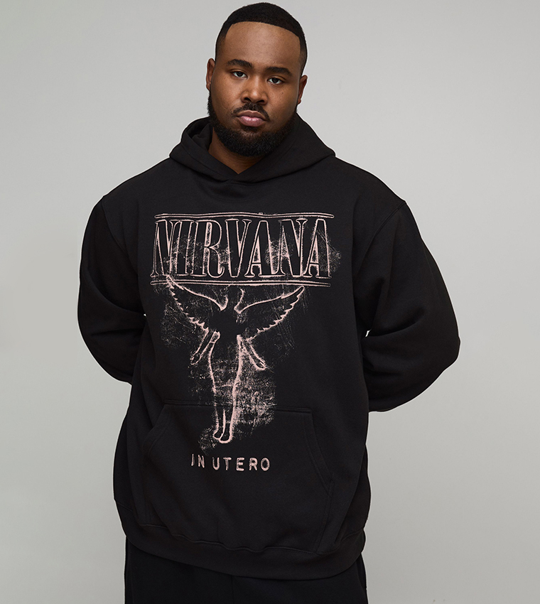 هودي اوفرسايز بطبعة مرخصة 