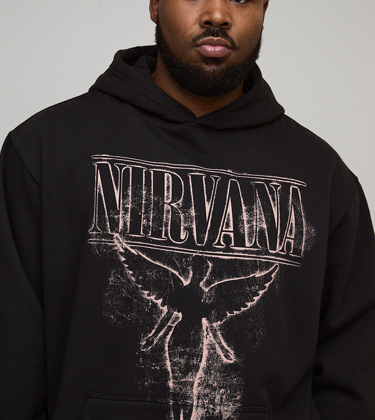 هودي اوفرسايز بطبعة مرخصة 