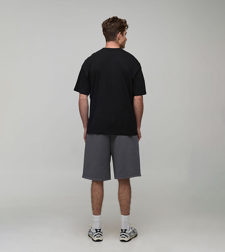 2-Pack Crew Neck Oversized T-Shirts