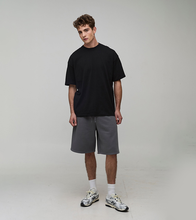 2-Pack Crew Neck Oversized T-Shirts