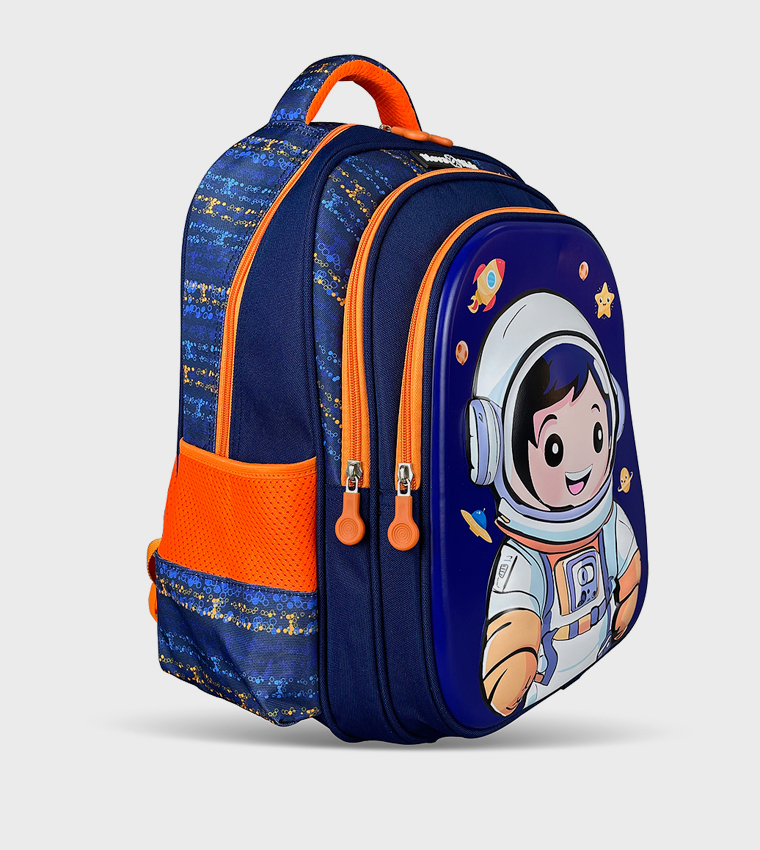 3D Printed 16.5" Trolley School Bag - Astronaut