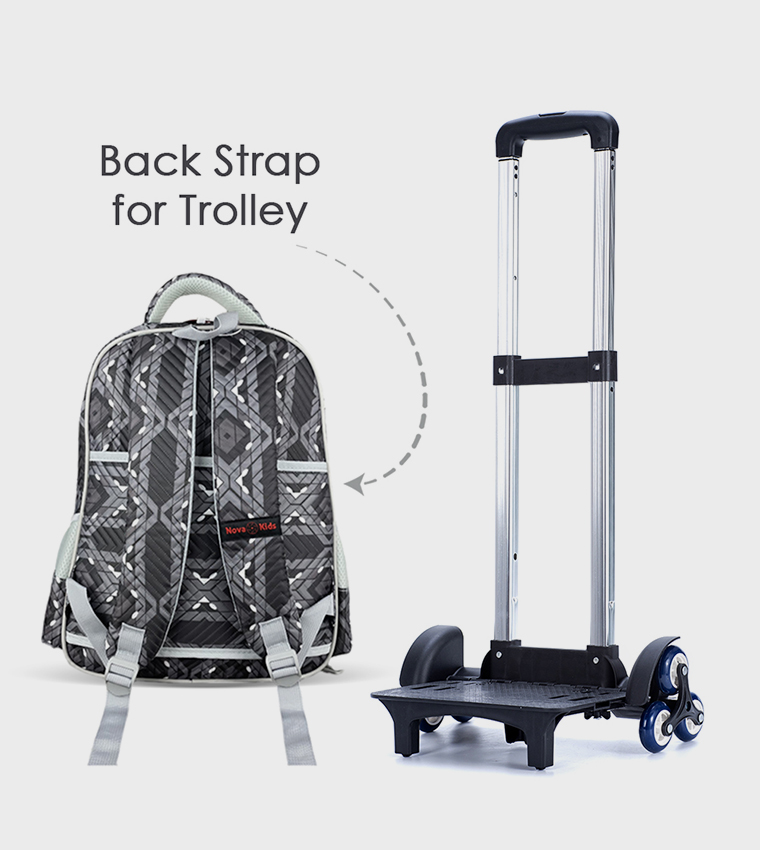 3D Printed Trolley School Bag - Soccer