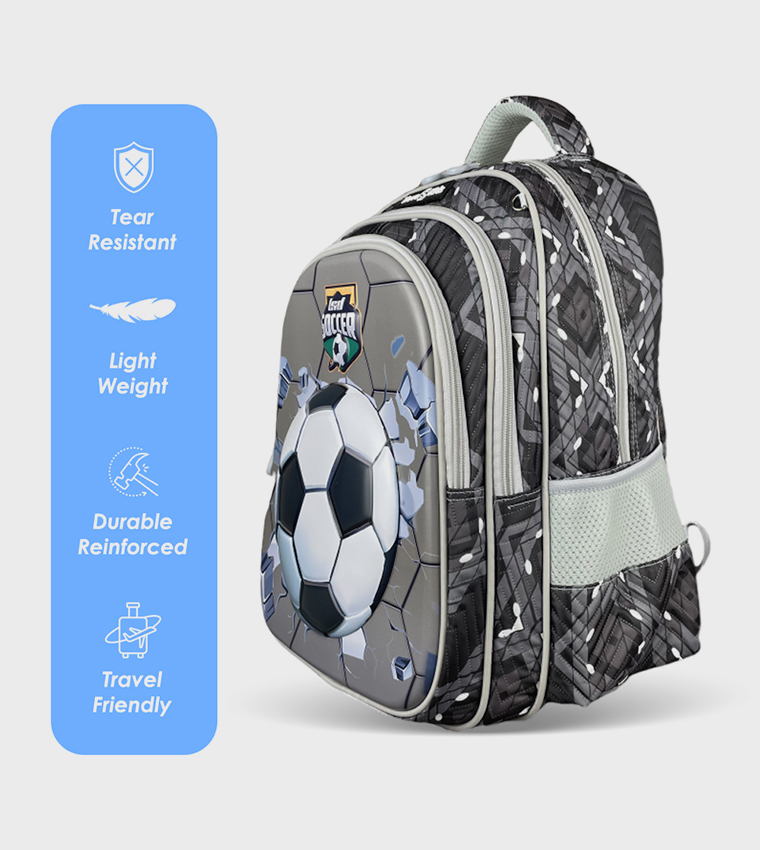 3D Printed Trolley School Bag - Soccer