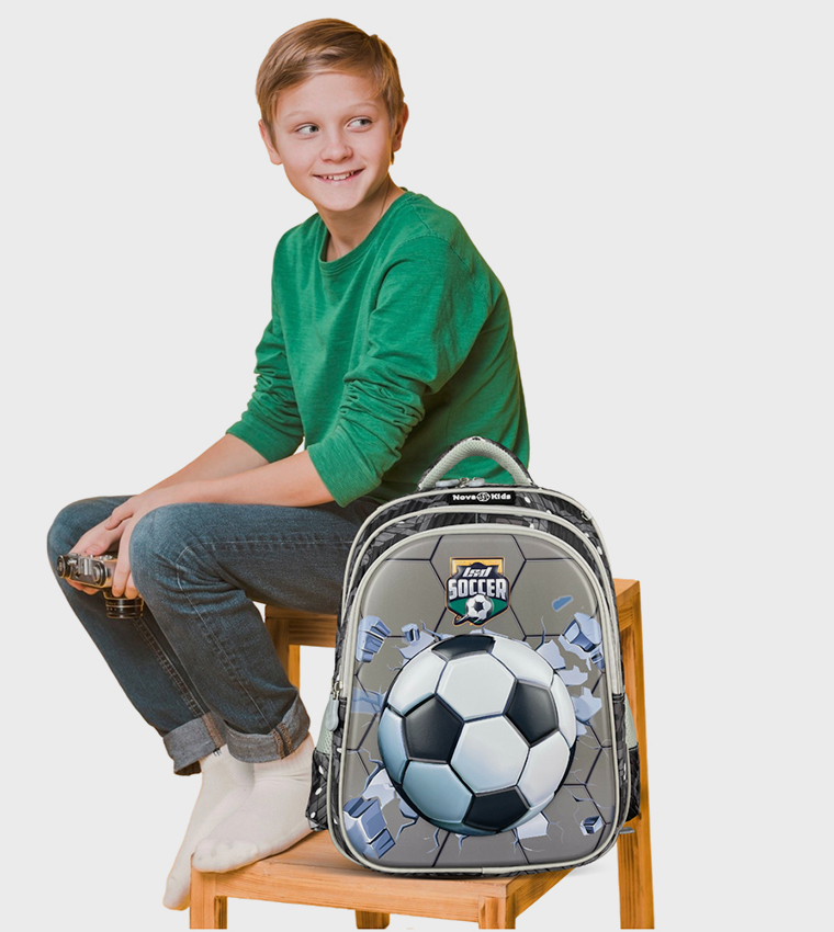3D Printed Trolley School Bag - Soccer